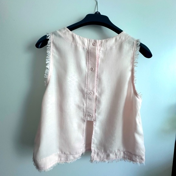 Crop top. Light pink. Size M - Picture 2 of 2